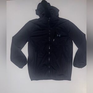 Under Armour Youth Black Hooded Jacket